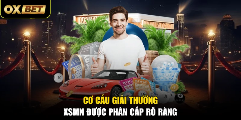 Cơ cấu giải thưởng XSMN được phân cấp rõ ràng